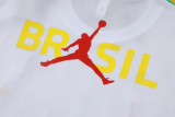 26-27 Brazil White Training Short Suit #J26060