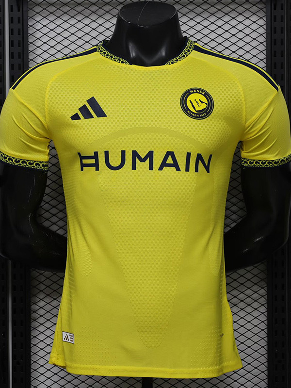 26-27 AL-Nassr Home Player Version Soccer Jersey (新广告)