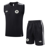 26-27 Germany Dark gray Tank top and shorts suit #D26065
