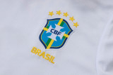 26-27 Brazil White Training Short Suit #J26060