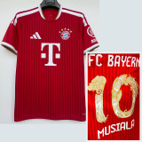 26-27 Bayern Home MUSIALA  #10 Fans Soccer Jersey (HK Special Edition)