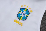 26-27 Brazil Jordan White Tank top and shorts suit #D26064