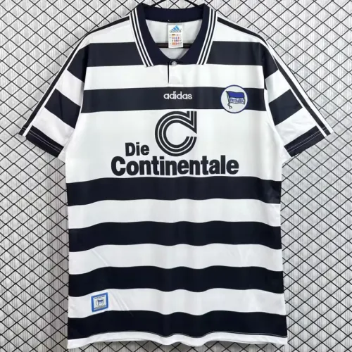 1998-1999 Hertha BSC Home Retro Soccer Jersey
