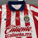 26-27 Chivas Guadalajara Home Fans Soccer Jersey