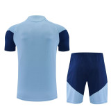 26-27 Bayern Gray Blue Training Short Suit