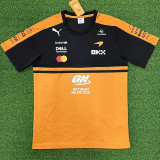 2026 McLaren Yellow T-Shirts Racing Suit (Football Jersey Size)(圆领)