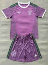 26-27 Celtic Purple Goalkeeper Kids Soccer Jersey