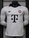 26-27 Bayern Away Long Sleeve Player Version Soccer Jersey (长袖球员)