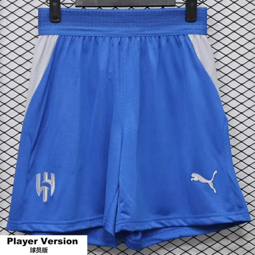 26-27 Al-Hilal Home Player Version Shorts Pants
