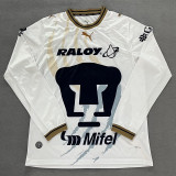 26-27 Pumas UNAM Home Long Sleeve Soccer Jersey (长袖)