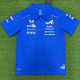 2026 高山队 Blue Polo Racing Suit (Football Jersey Size)(有领)