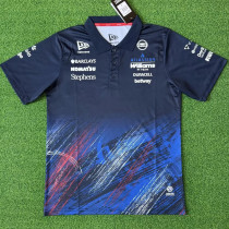 2026 Williams Black Red Polo Racing Suit (Football Jersey Size)(有领)