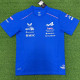 2026 F1 高山队 Blue T-Shirts Racing Suit (Football Jersey Size)(圆领)