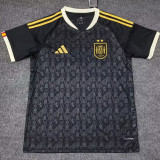 26-27 Spain Black Special Edition Fans Soccer Jersey