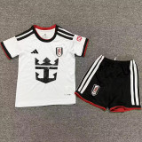 26-27 Fulham Home Kids Soccer Jersey