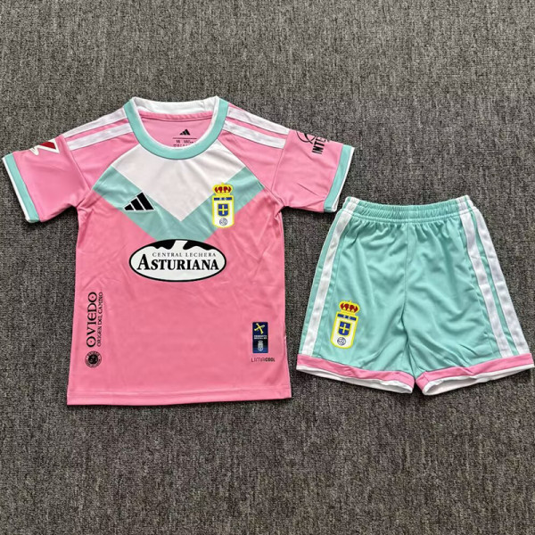 26-27 Real Oviedo Third Kids Soccer Jersey