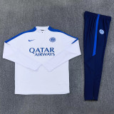 26-27 INT White Half Pull Tracksuit (半拉链)