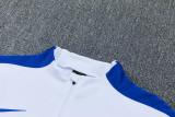 26-27 INT White Half Pull Tracksuit (半拉链)