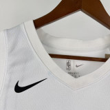 25-26 Trail Blazers MORANT #1 White Top Quality Hot Pressing NBA Jersey (V领)
