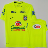 2020 Brazil Fluorescent green Training shirts