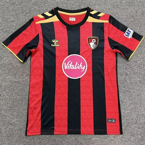 26-27 Bournemouth Home Fans Soccer Jersey