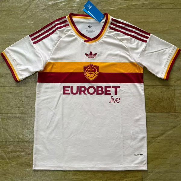 26-27 Roma Away Fans Soccer Jersey