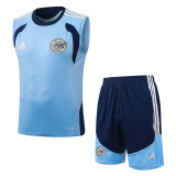 26-27 Ajax Light blue Tank top and shorts suit #D26074