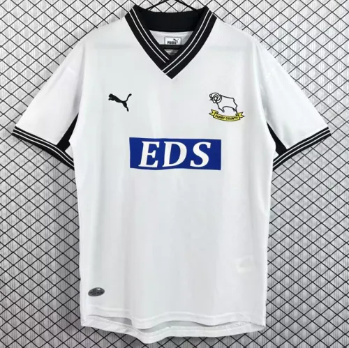 1999-2001 Derby County Home Retro Soccer Jersey