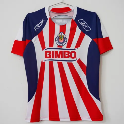2008-2009 Chivas Guadalajara Home Retro Soccer Jersey