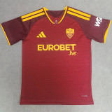 26-27 Roma Home Fans Soccer Jersey