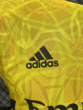 26-27 RMA Yellow ‌Player Version Soccer Jersey