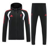 26-27 LIV Black Windbreaker Suit (Hoodie)(风衣套装)