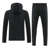 26-27 LIV Black Windbreaker Suit (Hoodie)(风衣套装)