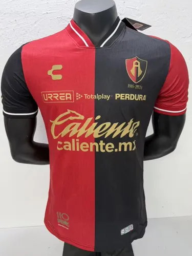 26-27 Atlas Home Player Version Soccer Jersey