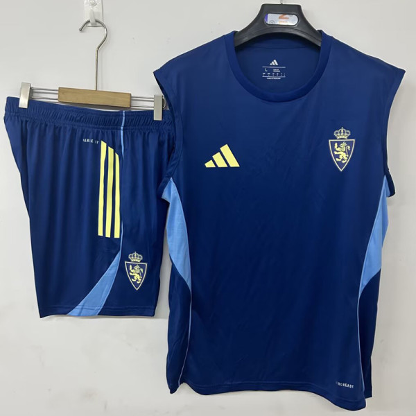 26-27 Zaragoza Lake blue Tank top and shorts suit (背心短裤)
