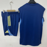 26-27 Zaragoza Lake blue Tank top and shorts suit (背心短裤)