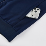 2026 AD Royal blue Hoodie Jacket Tracksuit #AM06