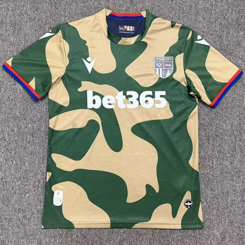 26-27 Stoke City Away Fans Soccer Jersey