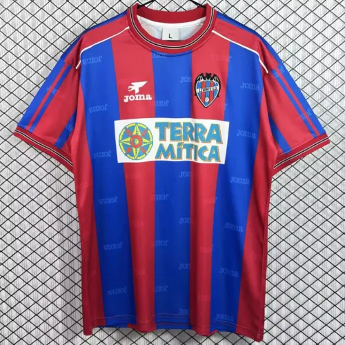 1999-2000 Levante UD Home Retro Soccer Jersey