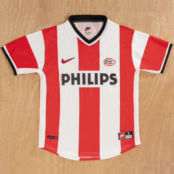 1998-1999 PSV Home Retro Soccer Jersey