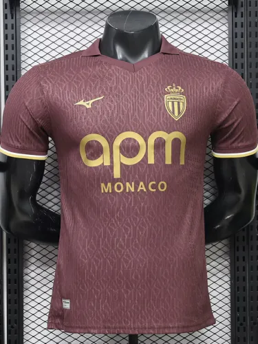 26-27 Monaco Away Player Version Soccer Jersey