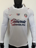26-27 Chivas Guadalajara Away Long Sleeve Player Version Soccer Jersey (长袖球员)