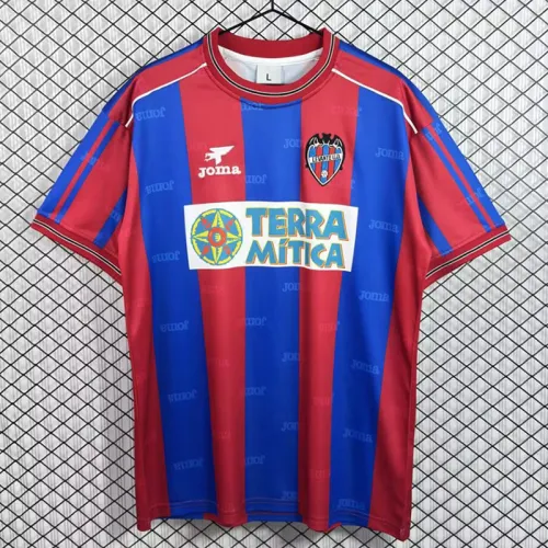 1999-2000 Levante UD Home Retro Soccer Jersey
