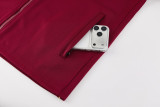 26-27 BAR Brown Red Jacket Tracksuit #01