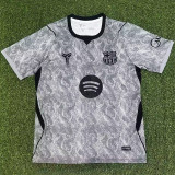 26-27 BAR Grey Goalkeeper Fans Soccer Jersey
