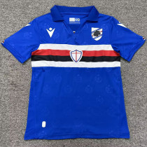 26-27 Sampdoria Home Fans Soccer Jersey