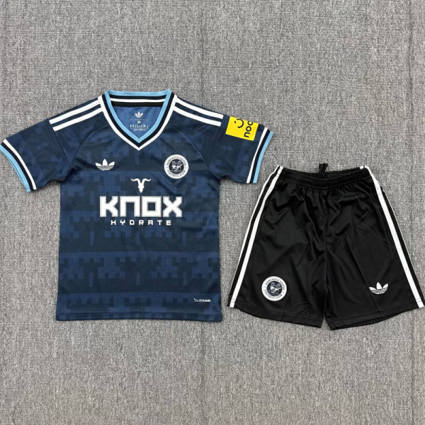 26-27 Newcastle Away Kids Soccer Jersey