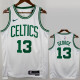 Celtics GEORGE #13 White Top Quality Hot Pressing NBA Jersey