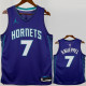 22-23 HORNETS KNUEPPE #7 Purple Top Quality Hot Pressing NBA Jersey (Trapeze Edition) 飞人版