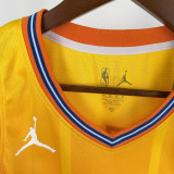 25-26 Hornets KNUEPPEL #7 Orange City Edition Top Quality Hot Pressing NBA Jersey(V领)